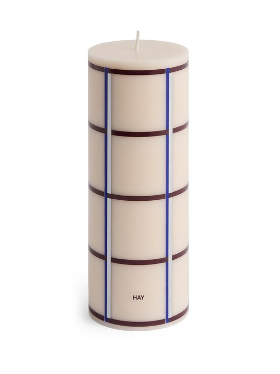 HAY - Küünal Column Medium Blue & Silver - OFF-WHITE, BORDEAUX, BLUE AND SILVER - photo 1 HAY - Küünal Column Medium Blue & Silver - OFF-WHITE, BORDEAUX, BLUE AND SILVER | Stockmann - photo 1