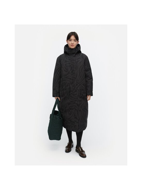 Marimekko - Taiottu Jokuraita -untuvatakki - 999 BLACK, DARK GREY - photo 2 Marimekko - Taiottu Jokuraita -untuvatakki - 999 BLACK, DARK GREY | Stockmann - photo 2