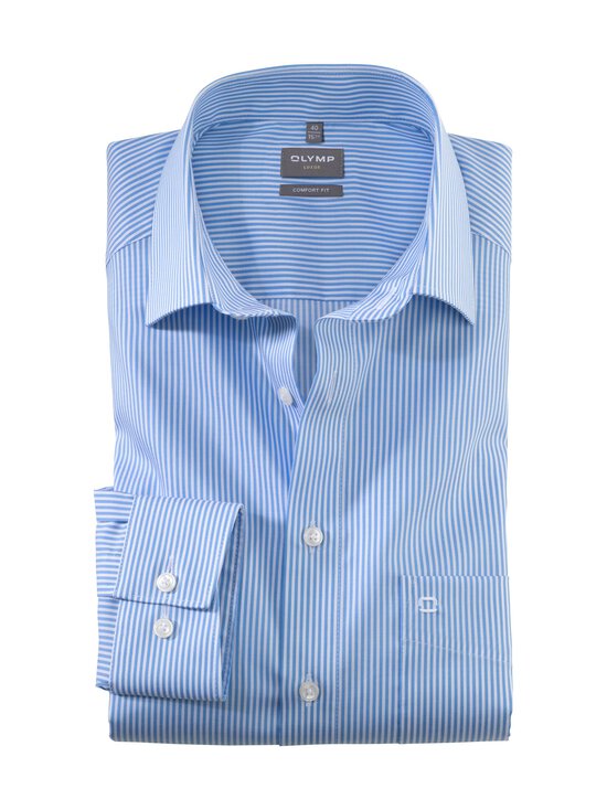 Olymp - Comfort Fit -kauluspaita - 11 LIGHT BLUE / WHITE | Stockmann - photo 1