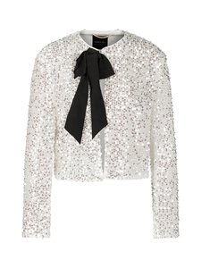 Marc Cain - Paljettijakku - 110 OFF-WHITE | Stockmann