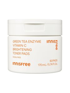 Innisfree - Green Tea Vitamin C Brightening Toner sejas tonika plāksnītes 60 gab. | Stockmann
