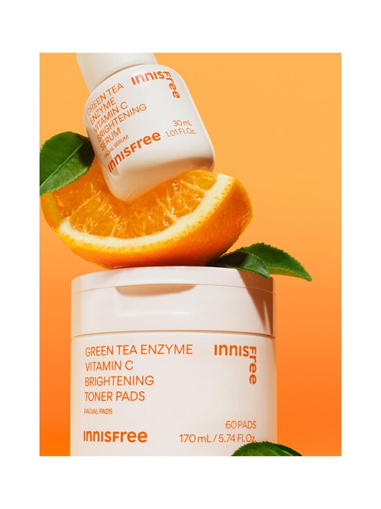 Innisfree - Green Tea Vitamin C Brightening Toner sejas tonika plāksnītes 60 gab. - NOCOL | Stockmann - photo 3