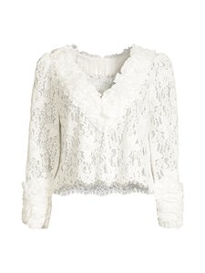 by TiMo - Striped Organza Frill -pitsipusero - 003 - OFF WHITE | Stockmann