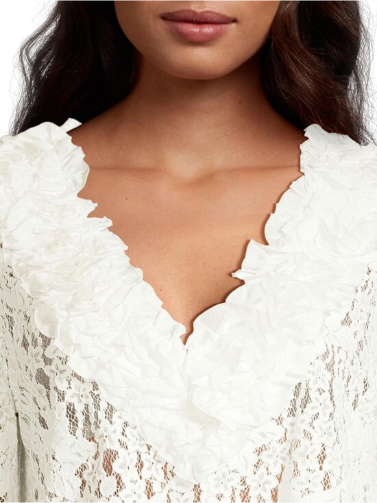 by TiMo - Striped Organza Frill -pitsipusero - 003 - OFF WHITE | Stockmann - photo 4