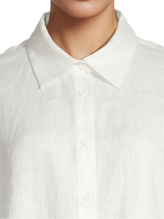 ESSENTIALS by Stockmann - Alma-pellavapaitapusero - WHITE | Stockmann - photo 4