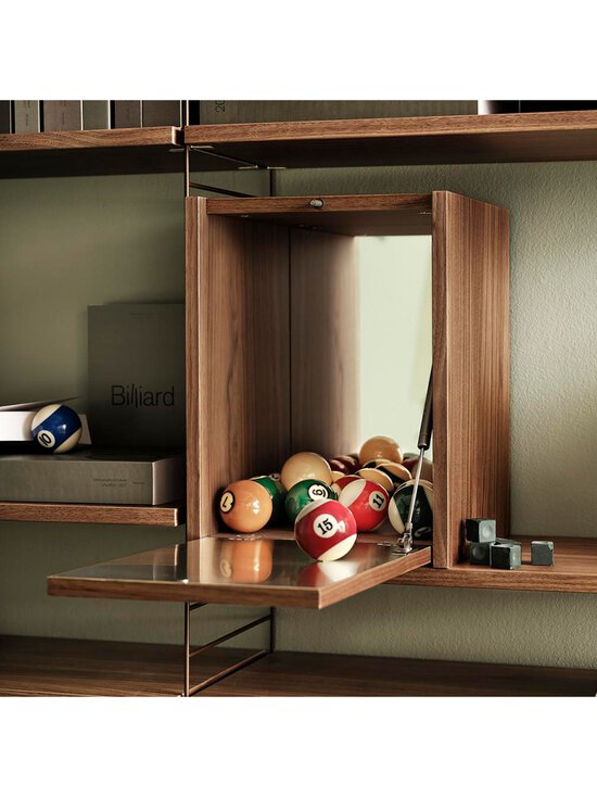 String Furniture - String-baarikaappi pähkinä 28 x 30 cm - BROWN | Stockmann - photo 2