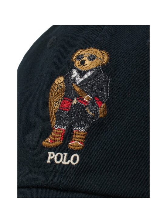 Polo Ralph Lauren - Classic Sport cepure ar nagu - POLO BLACK W/ HOLIDAY BEAR | Stockmann - photo 3
