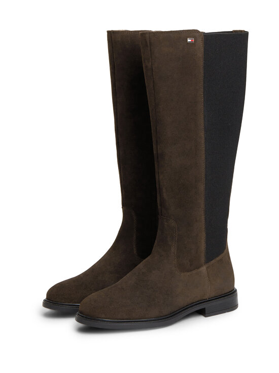 Tommy Hilfiger - Seemisnahast saapad Enamel Flag High Chelsea - GUG FONDANT BROWN | Stockmann - photo 2