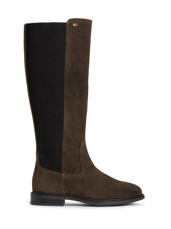 Tommy Hilfiger - Seemisnahast saapad Enamel Flag High Chelsea - GUG FONDANT BROWN | Stockmann - photo 5