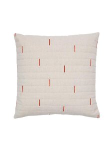 Kave Home - Blaina-tyynynpäällinen - PUNAINEN,VALKOINEN | Stockmann