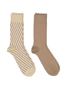 BOSS - Ministar-sukat 2-pack - 244 OPEN BROWN | Stockmann