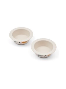 Liewood - Peony Printed Suction Bowl bļoda 2 gab. - 1111 SAFARI SANDY MIX | Stockmann