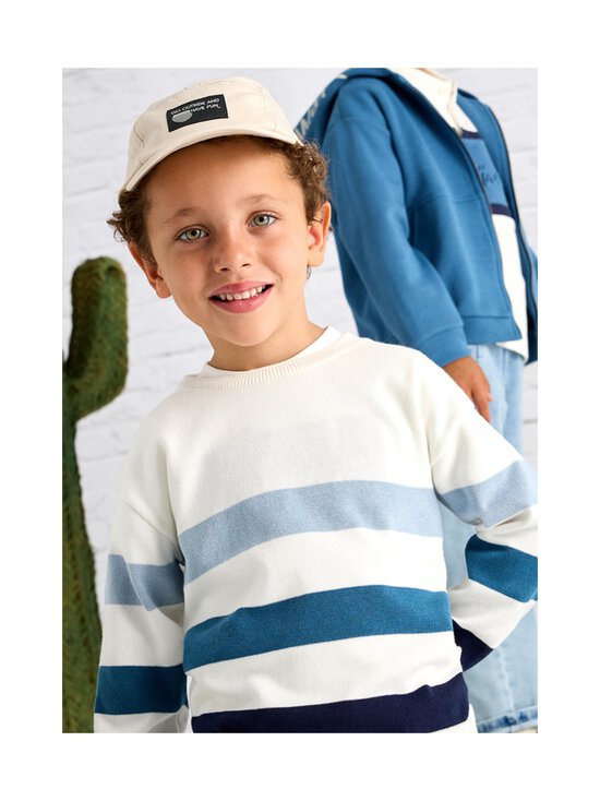 Mayoral - Stripes Jumper džemperis - BLUE 95 - photo 4 Mayoral - Stripes Jumper džemperis - BLUE 95 | Stockmann - photo 4
