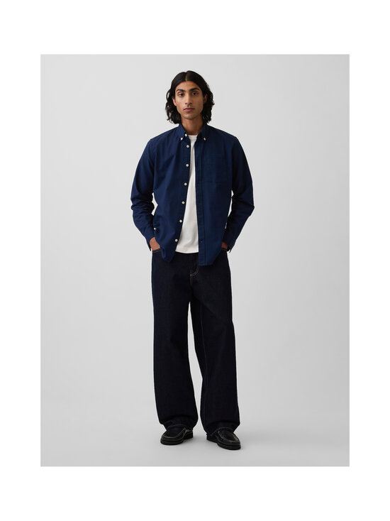 GAP - Oxford Basic Standard Fit krekls ar apkakli - TAPESTRY NAVY V2 | Stockmann - photo 3