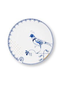 Pip Home - Pip & The Blue Bird šķīvis 18 cm - BLUE / WHITE | Stockmann