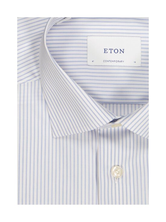 Eton - Contemporary Fit Stripe Fine Twill krekls ar apkakli - 23 LIGHT BLUE | Stockmann - photo 2