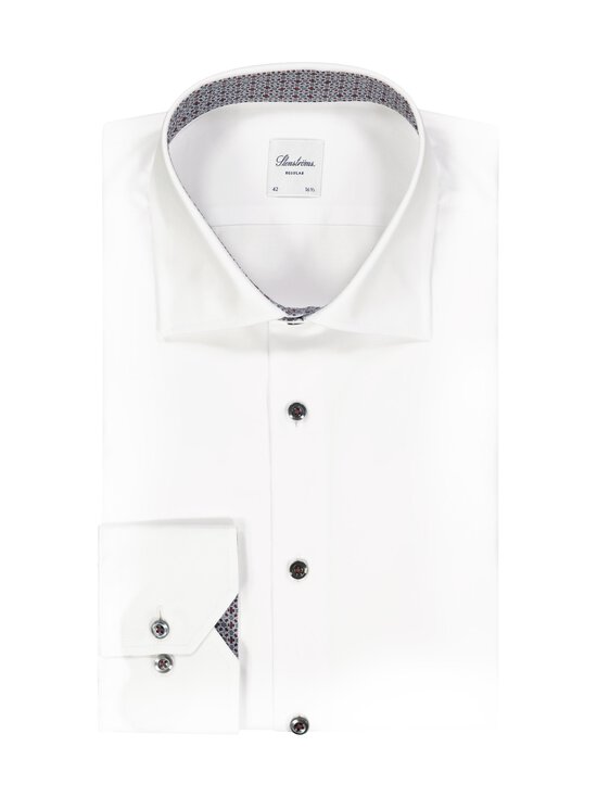 Stenströms - Regular Fit Contrast krekls ar apkakli - WHITE - photo 1 Stenströms - Regular Fit Contrast krekls ar apkakli - WHITE | Stockmann - photo 1