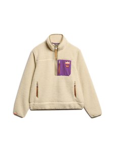 Superdry - Fliisjakk Vintage Retro Half Zip - 1LG OATMEAL BEIGE Superdry - Fliisjakk Vintage Retro Half Zip - 1LG OATMEAL BEIGE | Stockmann