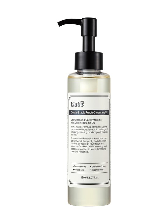 Puhastusõli Gentle Black Fresh Cleansing Oil