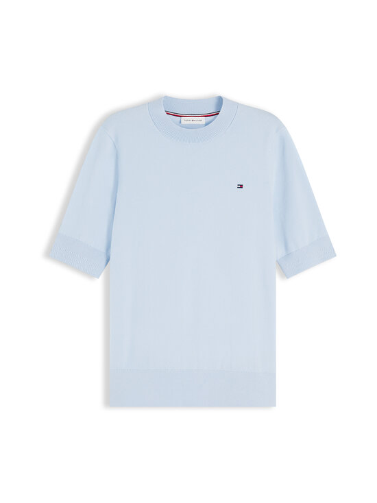 Tommy Hilfiger - Jersey Fine C-Neck -neulepaita - C1O BREEZY BLUE | Stockmann - photo 1