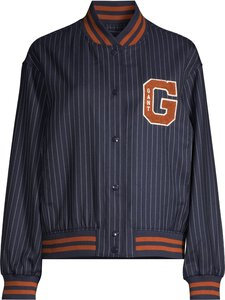 GANT - Pinstripe Varsity -takki - 433 EVENING BLUE | Stockmann
