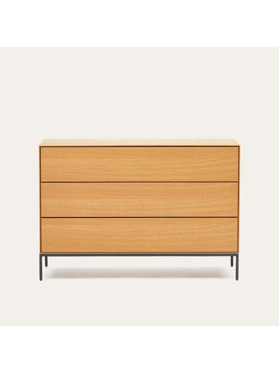 Kave Home - Vedrana-lipasto tammi/musta 110 x 75 cm - BEIGE | Stockmann - photo 2