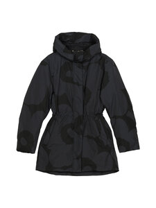 Marimekko - Käännös Unikko -untuvatakki - 990 BLACK, DARK GREY | Stockmann