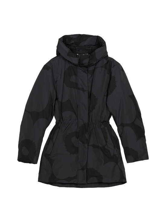 Marimekko - Käännös Unikko -untuvatakki - 990 BLACK, DARK GREY | Stockmann - photo 1