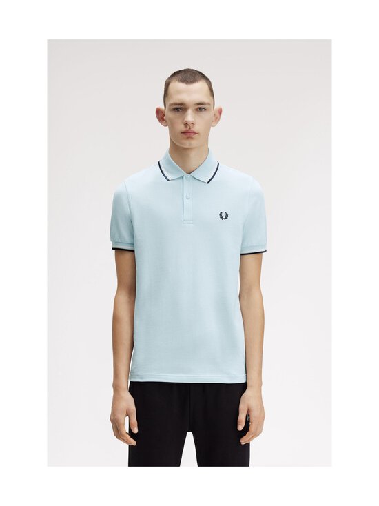 Fred Perry - Twin Tipped Slim -pikeepaita - Z54 LGIC/SLKP/TNSBLU - photo 3 Fred Perry - Twin Tipped Slim -pikeepaita - Z54 LGIC/SLKP/TNSBLU | Stockmann - photo 3