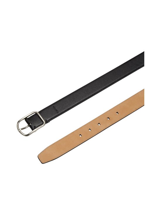 Calvin Klein Bags & Accessories - Round Buckle ādas josta - UB1 BLACK / BRUSHED NICKEL | Stockmann - photo 2
