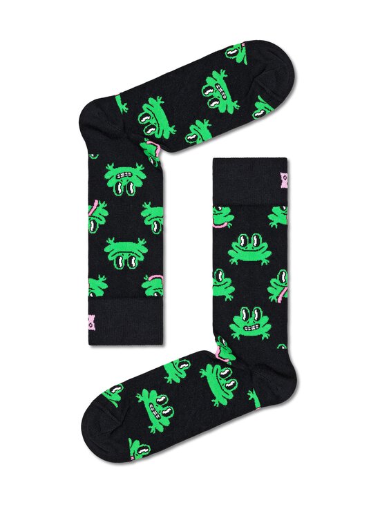 Happy Socks - Frog-sukat - BLACK 9000 | Stockmann - photo 1