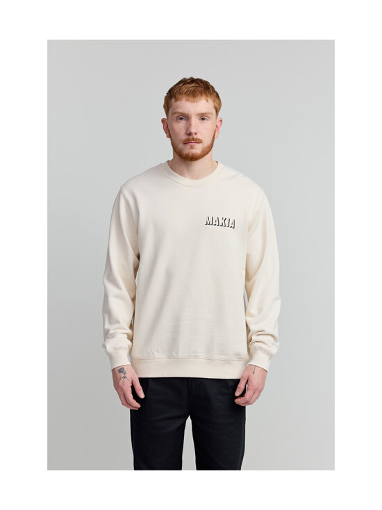 Makia - Shade-collegepaita - 003 WHITE | Stockmann - photo 3