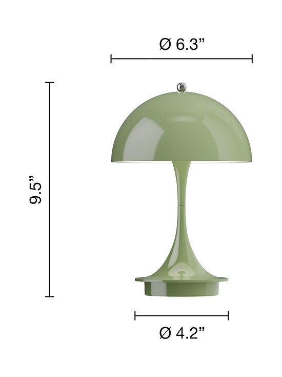 Louis Poulsen - Panthella 160 Port Opaque V3 -pöytävalaisin - MOSS GREEN - photo 3 Louis Poulsen - Panthella 160 Port Opaque V3 -pöytävalaisin - MOSS GREEN | Stockmann - photo 3