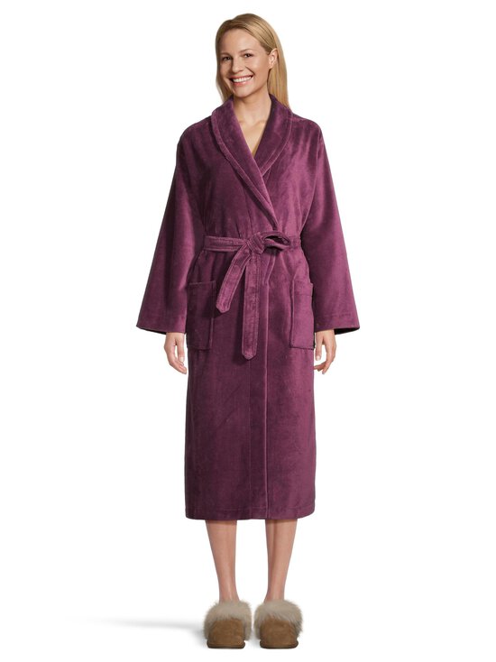 Damella - Terry Velour -aamutakki - 176 DARK PLUM - photo 2 Damella - Terry Velour -aamutakki - 176 DARK PLUM | Stockmann - photo 2