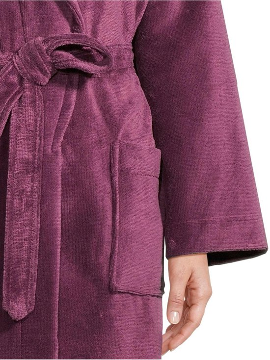 Damella - Terry Velour -aamutakki - 176 DARK PLUM - photo 4 Damella - Terry Velour -aamutakki - 176 DARK PLUM | Stockmann - photo 4