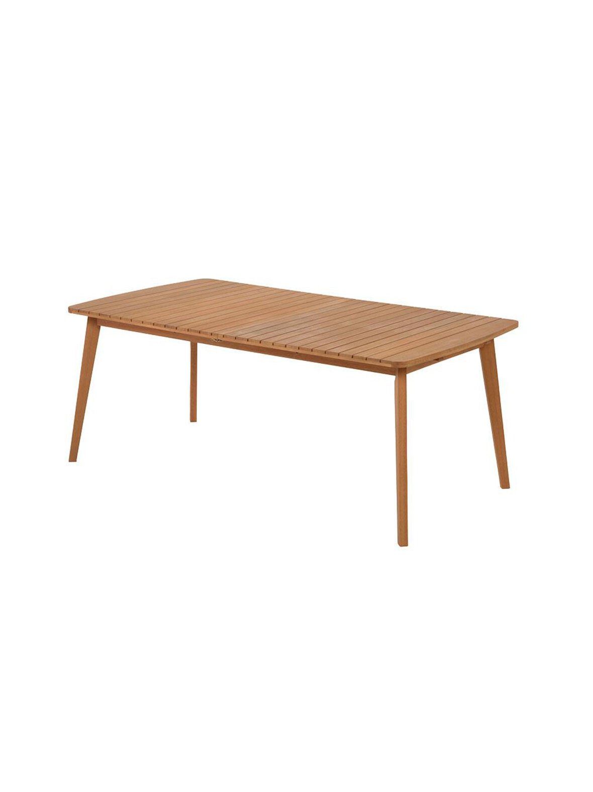 Hanzel -jatkettava ruokapöytä eukalyptuspuu 100 x 183/240 cm