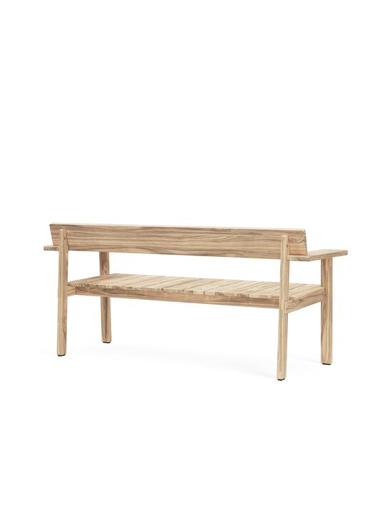Carl Hansen&Son - GL101 Park Bench -tiikkipenkki, 62,3 x 173 x 77,5 cm - NATURAL - photo 3 Carl Hansen&Son - GL101 Park Bench -tiikkipenkki, 62,3 x 173 x 77,5 cm - NATURAL | Stockmann - photo 3