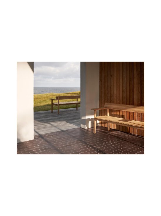 Carl Hansen&Son - GL101 Park Bench -tiikkipenkki, 62,3 x 173 x 77,5 cm - NATURAL - photo 5 Carl Hansen&Son - GL101 Park Bench -tiikkipenkki, 62,3 x 173 x 77,5 cm - NATURAL | Stockmann - photo 5