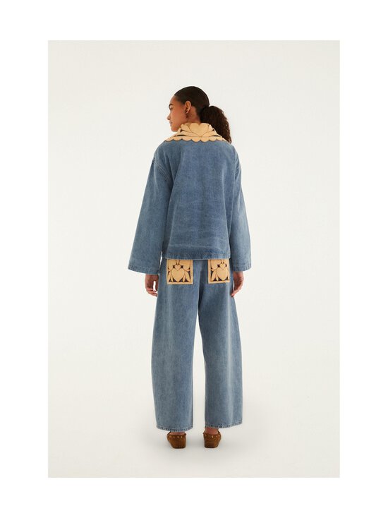 Farm Rio - Blue Richelieu Denim -farkut - L0034 DENIM | Stockmann - photo 2