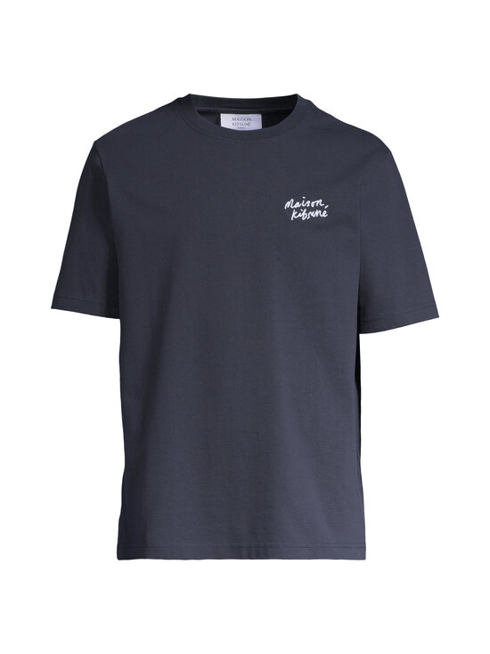 Maison Kitsuné - Handwriting Comfort t-paita - CLASSIC NAVY/WHITE | Stockmann - photo 1