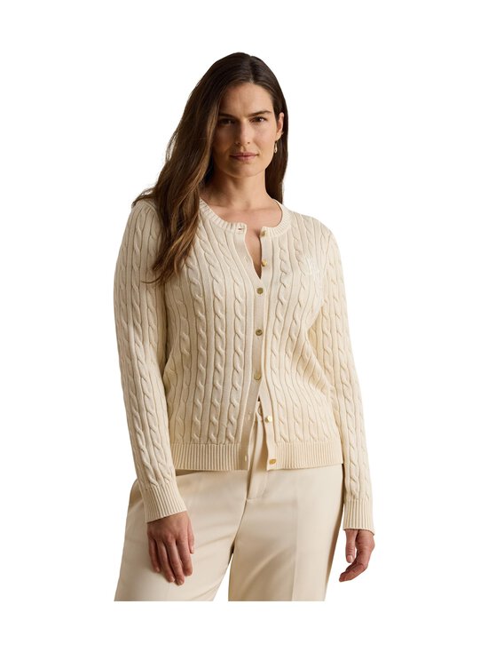 Lauren Ralph Lauren - Palmikkoneuletakki - MASCARPONE CREAM | Stockmann - photo 8