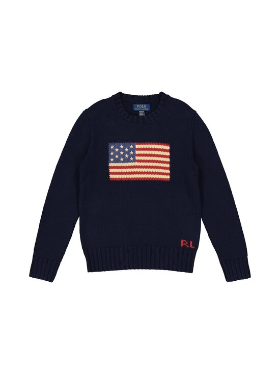 Polo Ralph Lauren - Flag-puuvillaneule - HUNTER NAVY - photo 1 Polo Ralph Lauren - Flag-puuvillaneule - HUNTER NAVY | Stockmann - photo 1