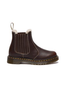Dr. Martens - Leonore Grizzly Chelsea -talvinilkkurit - DARK BROWN | Stockmann