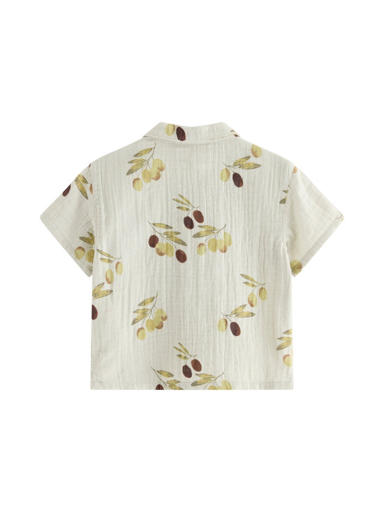Lindex - Gauze -paita - 8884 GREEN | Stockmann - photo 2