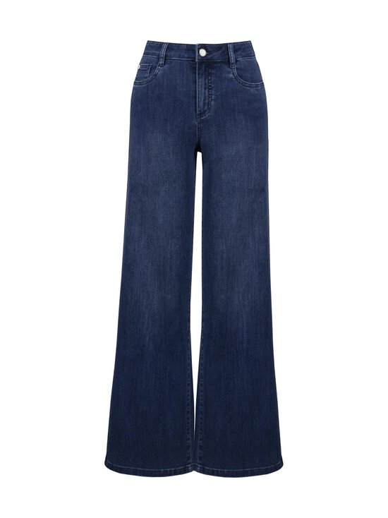 Joseph Ribkoff - Classic Wide-Leg Strech -farkut - 3699 DENIM MEDIUM BLUE | Stockmann - photo 1
