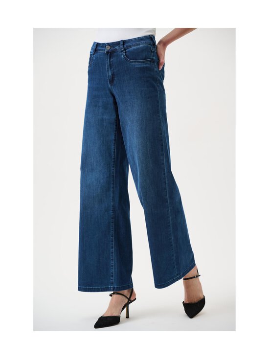 Joseph Ribkoff - Classic Wide-Leg Strech -farkut - 3699 DENIM MEDIUM BLUE | Stockmann - photo 2