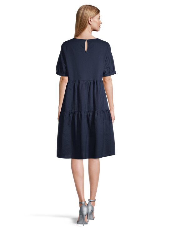 NOOM - Tabitha Linu maisījuma kleita - NAVY - photo 3 NOOM - Tabitha Linu maisījuma kleita - NAVY | Stockmann - photo 3