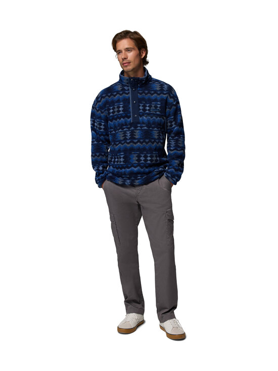 Columbia - Helvetia II Printed Half Snap -fleecepaita - 433 MOUNTAIN BLUE, RETROTREE | Stockmann - photo 1