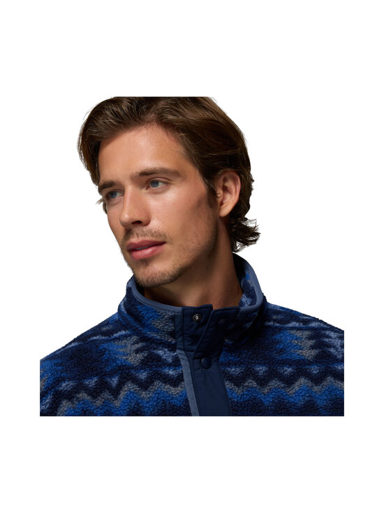 Columbia - Helvetia II Printed Half Snap -fleecepaita - 433 MOUNTAIN BLUE, RETROTREE | Stockmann - photo 5