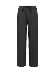 Object - ObjLisa Mid Waist Tie Wide bikses - MEDIUM GREY MELANGE | Stockmann